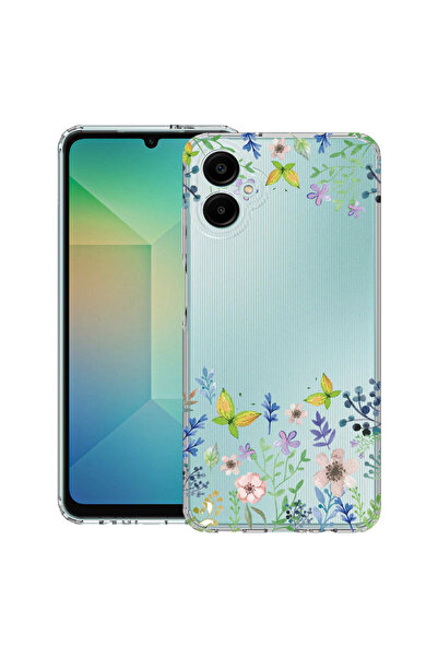 bestcase Carcasă antișoc pentru Samsung Galaxy A07 4G cu design flori fluture...