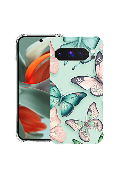 bestcase Husă antișoc pentru Google Pixel 10 Pro XL cu model fluture, 2052063...