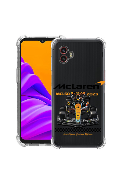 bestcase Удароустойчив калъф за Samsung Galaxy Xcover 7 Pro с дизайн McLaren ...