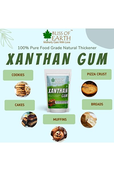 Bliss of Earth Xanthan Gum Powder, 2x907g | 100% Pure Food Grade Natural Gluten Free, Keto Friendly, Vegan