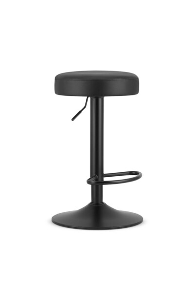 Artool Scaun de bucatarie/bar, Artool, Rojst, rotativ, piele ecologica, negru...