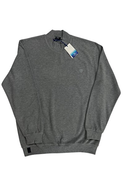 lacaton Unisex Plus Size Fishman Collar Long Sleeve