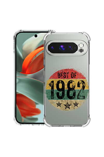 bestcase Husă antișoc pentru Google Pixel 10 Pro XL cu design Best Of 1982, 2...