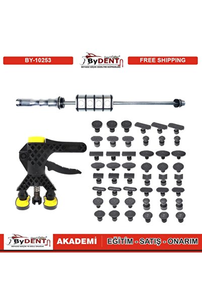 ByDENT Pdr Boyasız Göçük Düzeltme Öpücük Adaptör Çektirme Seti 50 parça