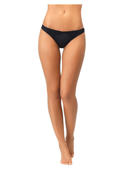 PriStyle Set of 3 Women's Tanga Underwear, Multicolor 3 Colors, Turquoise, Blue, Black, Cotton