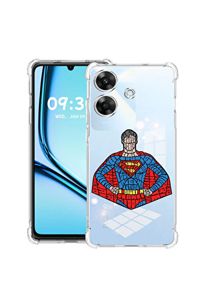 bestcase Husă antișoc pentru Realme Note 60 / Note 60X cu design caligrafic S...