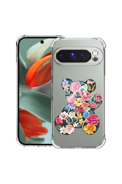 bestcase Carcasă antișoc compatibilă cu Google Pixel 10 / Pixel 10 Pro, Teddy...