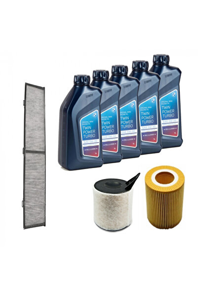 BMW Pachet revizie filter si ulei Seria 3 E90, E91 LCI 320i - tip motor N43