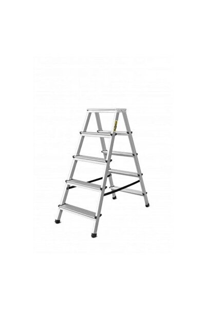 Drabest Scara aluminiu, 2 tronsoane, 4 trepte, platforma, max 125 kg, 1.13 m,