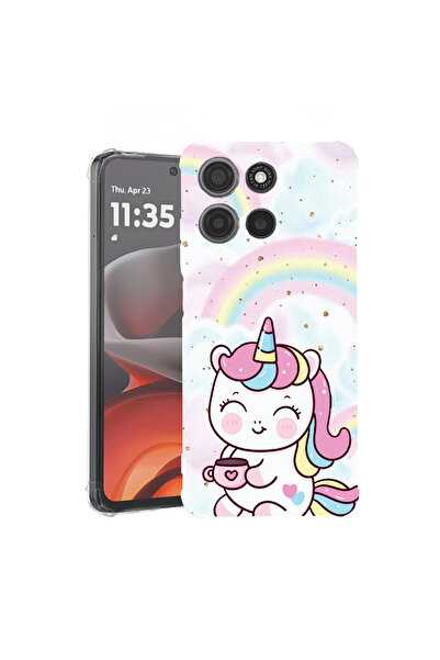 bestcase Husă antișoc pentru Motorola Edge 60 Pro cu design Little Unicorn, 2...