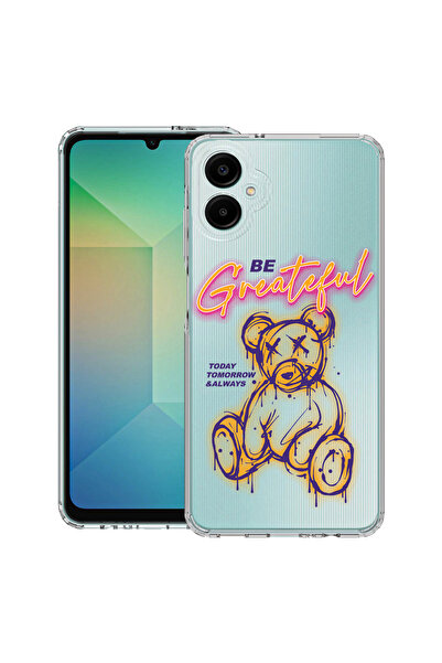 bestcase Husă antișoc pentru Samsung Galaxy A07 4G cu design ursuleț de pluș ...