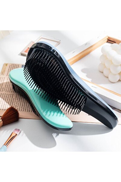 JollyMag Perie de Par cu Dinti Rari, Forma Rotunjita pentru Scalp, Descalceste Parul Incurcat