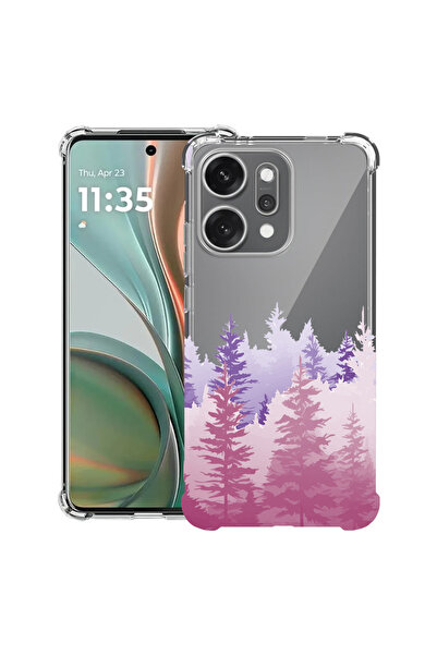 bestcase Husă antișoc pentru OPPO Reno 14 5G cu design „Luminile dimineții în...