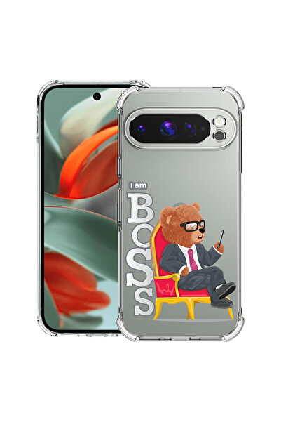 bestcase Husă antișoc pentru Google Pixel 10 Pro XL cu design Teddy Bear - I'...