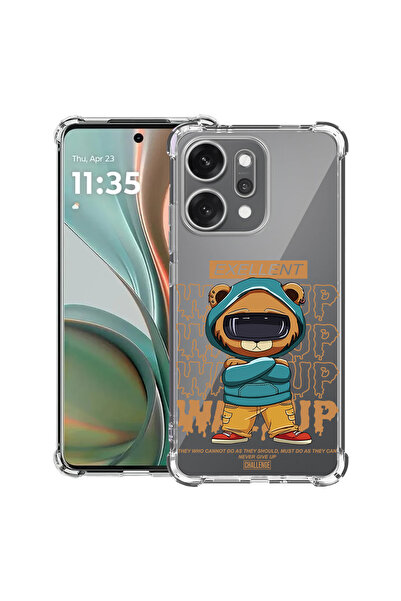 bestcase Anti Shock Back Case For OPPO Reno 14 5G with Design Bear Exellent, ...