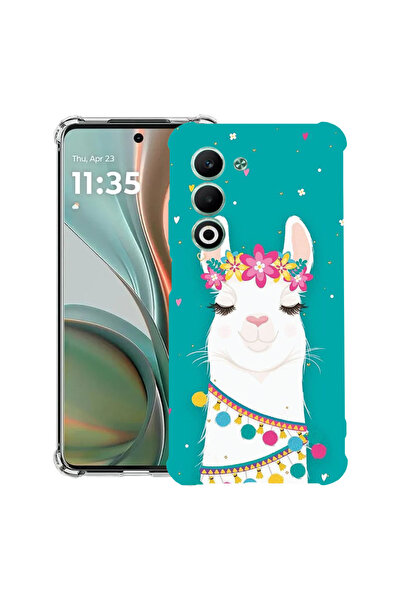 bestcase Carcasă antișoc pentru Xiaomi Redmi 15 (171 mm), Lovely Lama, 207849...