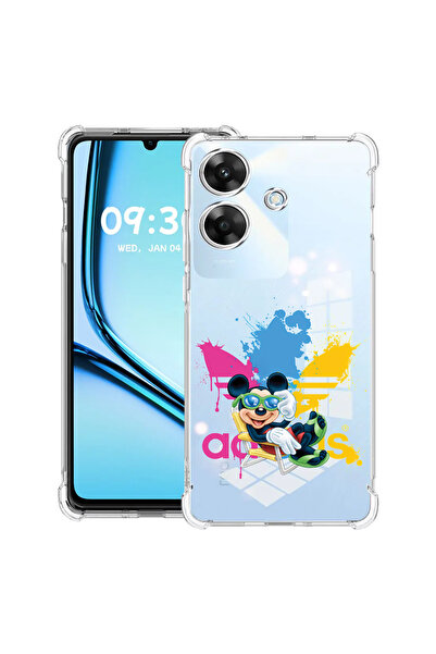 bestcase Carcasă antișoc pentru Realme Note 60 / Note 60X cu design Mouse Lif...