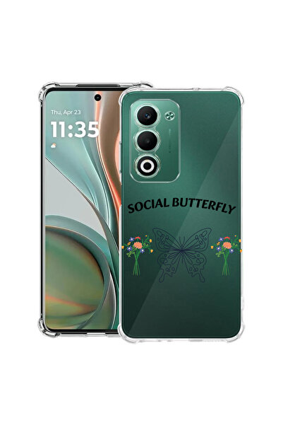 bestcase Carcasă antișoc pentru OPPO A5 5G cu design Social Butterfly, 205205...