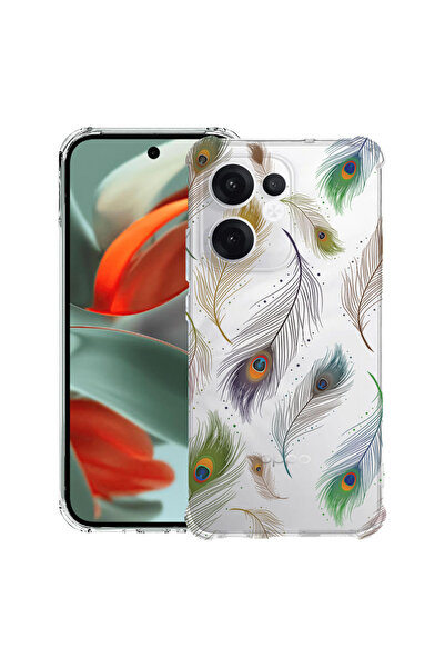 bestcase Carcasă antișoc Husa compatibilă cu Oppo Reno15 Pro, Flower, 3119589...