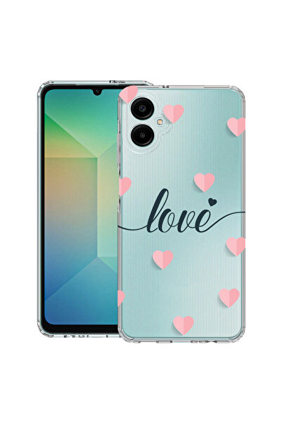 bestcase Husă antișoc pentru Samsung Galaxy A07 4G cu design Love Flying Hear...