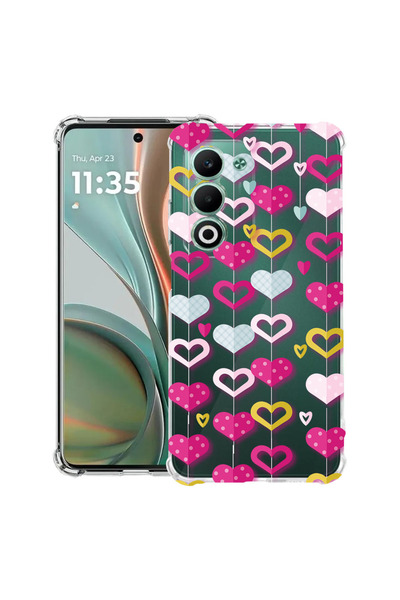 bestcase Carcasă antișoc pentru Xiaomi Redmi 15 (171 mm), Lovely Hearts, 2078498 AS 185