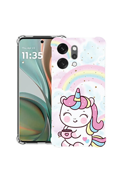 bestcase Husă antișoc pentru OPPO Reno 14 5G cu design Little Unicorn, 205205...