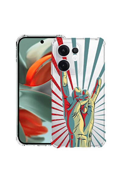 bestcase Carcasă antișoc compatibilă cu Oppo Reno15 Pro, Rock Festival,