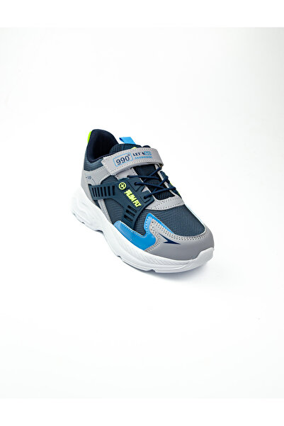 BABALİ 010 Lets Go Gray Kids Sneakers
