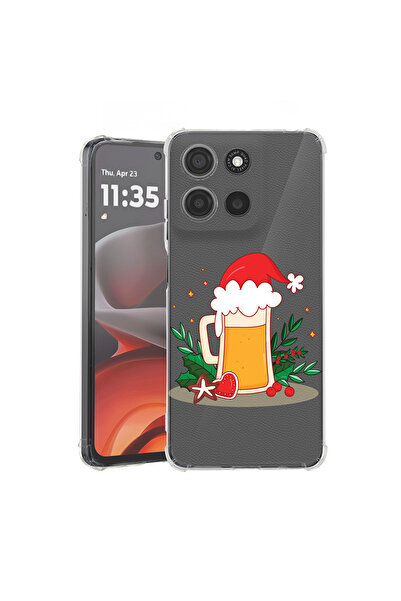 bestcase Carcasă antișoc pentru Motorola Edge 60 Pro cu design Crăciun Bere, 2052054 AS 1607