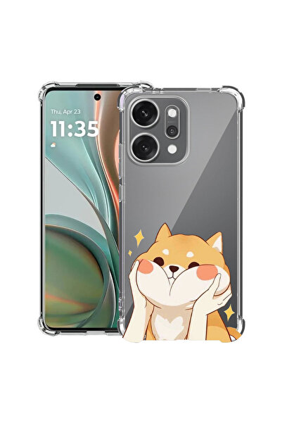 bestcase Αντικραδασμική θήκη πίσω μέρους για OPPO Reno 14 5G με σχέδιο Emoji ...