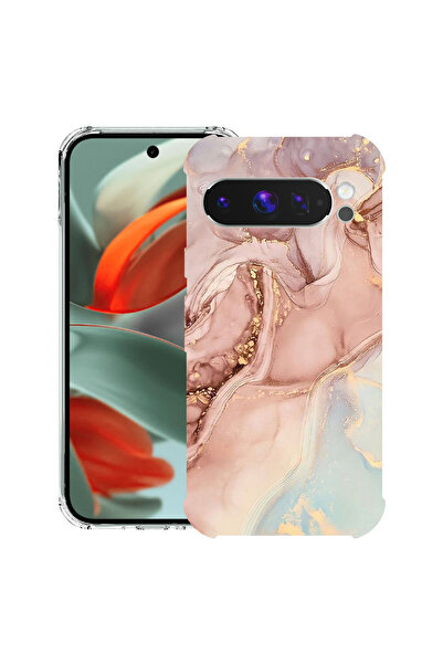 bestcase Carcasă antișoc pentru Google Pixel 10 Pro XL cu design Rose Marble, 2052063 AS 1253