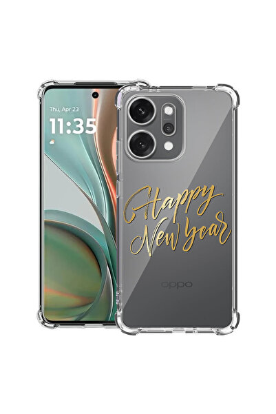 bestcase Carcasă antișoc pentru OPPO Reno 14 5G cu design Happy New Year, 205...