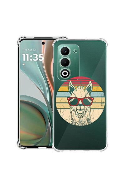 bestcase Αντικραδασμική θήκη πίσω για OPPO A5 5G με σχεδιασμό Oldschool LLama...
