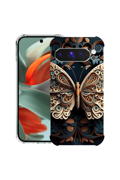 bestcase Husă antișoc pentru Google Pixel 10 Pro XL cu design Beauty Butterfly, 2052063 AS 1224