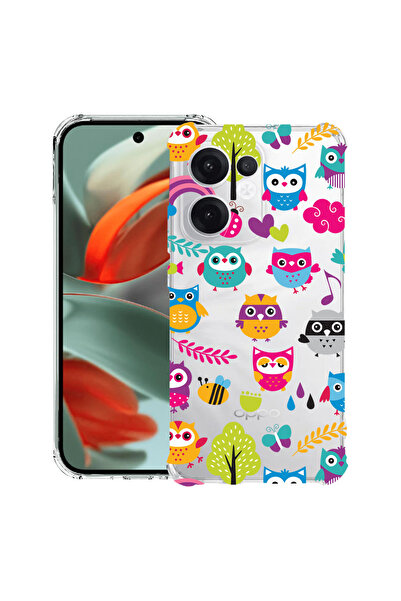 bestcase Carcasă antișoc Husa compatibilă cu Oppo Reno15, Bufniță