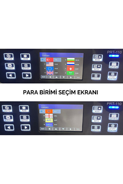 İTS BTM PRT-110 YAZICILI PARA SAYMA MAKİNESİ (10ÜLKE)