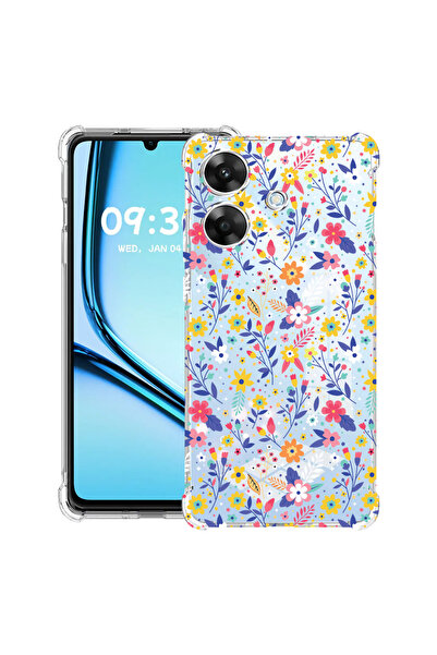 bestcase Carcasă antișoc pentru Realme Note 60 / Note 60X cu model floral, 20...