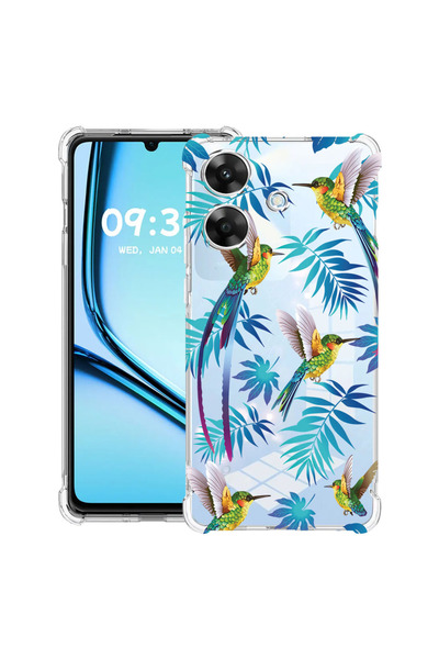 bestcase Carcasă antișoc pentru Realme Note 60 / Note 60X cu design Wild Trop...