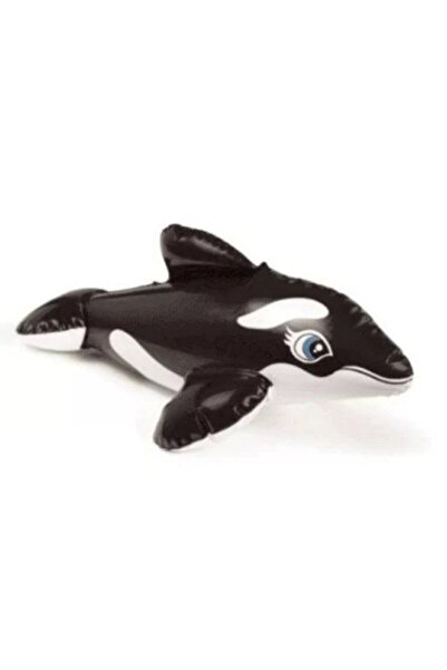 JollyMag Jucarie gonflabila pentru piscina sau cada, Intex 58590, delfin neag...