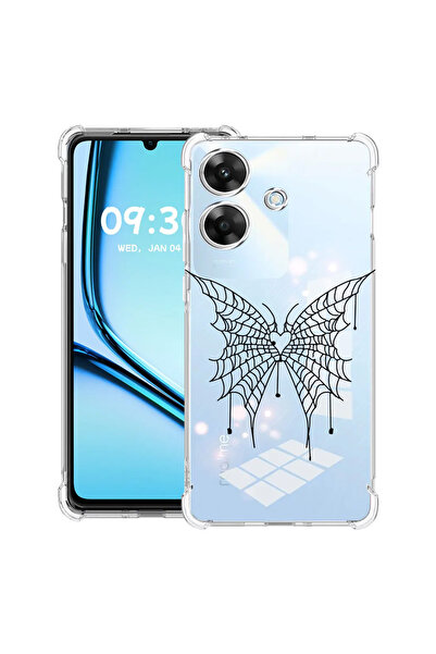 bestcase Husă antișoc pentru Realme Note 60 / Note 60X cu design fluture, 205...