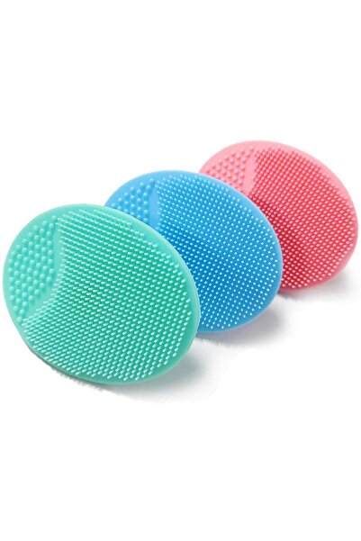 PriStyle Set 3 perii de baie pentru bebelusi, masaj si exfoliere, silicon hip...