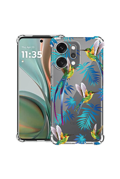 bestcase Husă antișoc pentru OPPO Reno 14 5G cu design Wild Tropical, 2052057...
