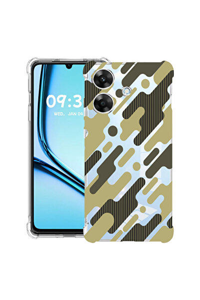 bestcase Carcasă antișoc pentru Realme Note 60 / Note 60X cu design camuflaj ...
