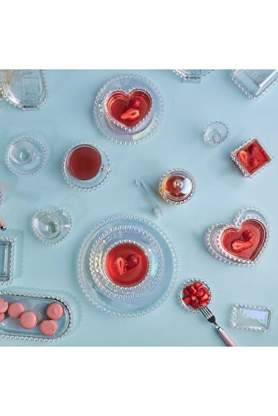 Karaca Rory, Glass Sugar Bowl, 17cm, Transparent