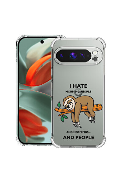 bestcase Husă antișoc pentru Google Pixel 10 Pro XL cu design „I Hate Morning...
