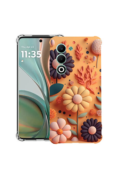 bestcase Carcasă antișoc pentru Xiaomi Redmi 15 5G (169 mm), Happy Flowers, 2078496 AS 1149