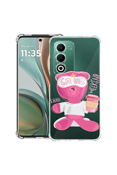 bestcase Αντικραδασμική θήκη για Xiaomi Redmi 15 5G (169 MM), Αρκουδάκι - Gri...