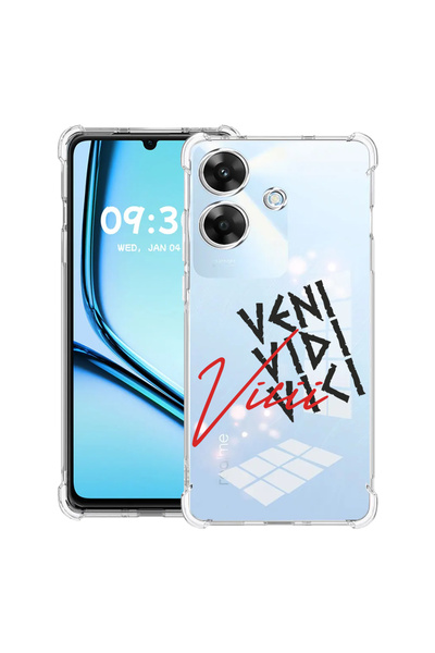 bestcase Carcasă antișoc pentru Realme Note 60 / Note 60X cu design Veni Vidi...
