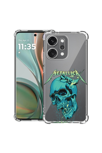 bestcase Αντικραδασμική θήκη πίσω για OPPO Reno 14 5G με σχέδιο Tagila Metall...