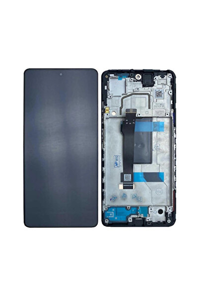 Genel Markalar Xiaomi Uyumlu Redmi Note 12 Pro 5G Lcd Ekran Dokunmatik Siyah Çıtalı Servis